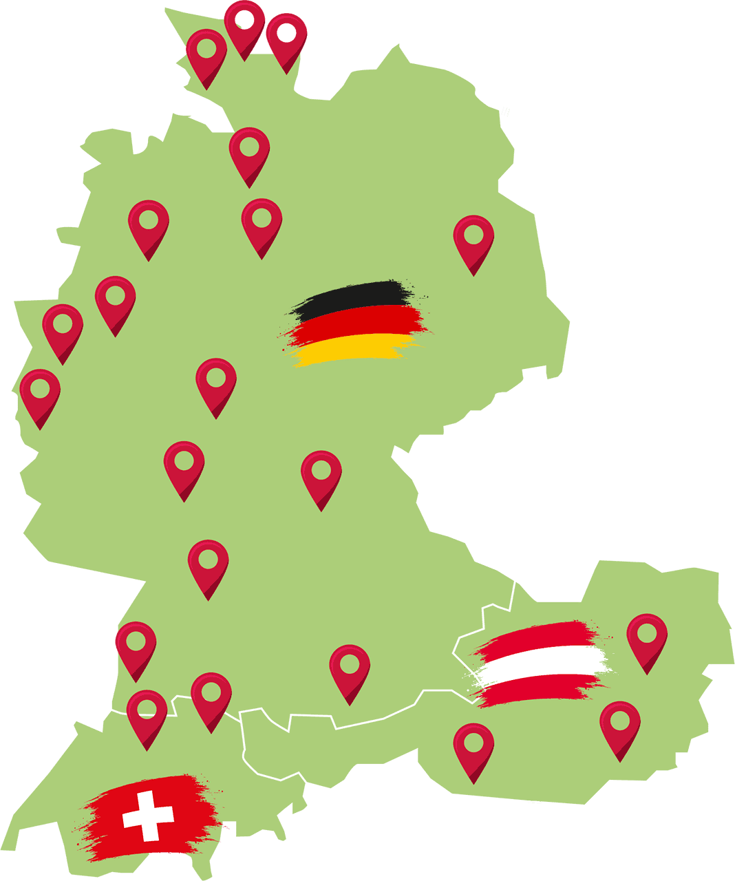 Standorte unserer Trainer